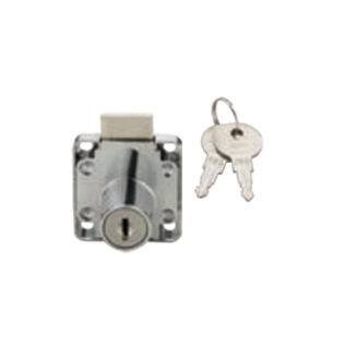 QUBA - FURNITURE LOCKS - MULTI LOCK E - REGULER KEY - Q 200M 10E - Stainless Steel 32 MM (Available in 25MM)