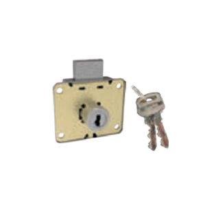 QUBA - FURNITURE LOCKS - DRAWER LOCK REGULAR KEY - Q 203D - Stainless Steel 35MM (Available in Ivory Finish - 25/30/35MM) - 7 Years Warranty*