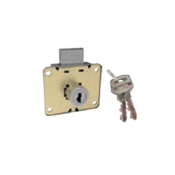 Quba - Furniture Locks - Q 203D - IV QUBA - FURNITURE LOCKS - DRAWER LOCK REGULAR KEY - Q 203D - Stainless Steel 35MM (Available in Ivory Finish - 25/30/35MM) - 7 Years Warranty*