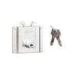 QUBA - FURNITURE LOCKS - SIDE SLIDING LOCK - Q 203SSL - Stainless Steel 30MM (Available in Antique Brass, Rose Gold, Gold Plated, Jet Black Matt - 25/30MM) - 7 Years Warranty*