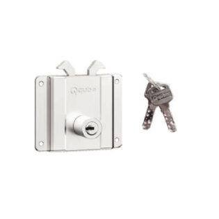 QUBA - FURNITURE LOCKS - SIDE SLIDING LOCK - Q 203SSL - Stainless Steel 30MM (Available in Antique Brass, Rose Gold, Gold Plated, Jet Black Matt - 25/30MM) - 7 Years Warranty*