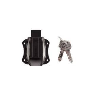 QUBA - FURNITURE LOCKS - BOLT DRAWER LOCK - Q BOLT D - Jet Black Matt 35MM (Available in Stainless Steel, Rose Gold Matt, Antique Brass Matt - 20/25/30MM)
