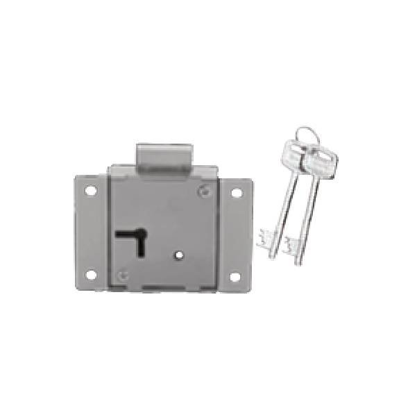 Quba - Furniture Locks - Q UCL Mini - SS QUBA - FURNITURE LOCKS - UNIVERSAL CUPBOARD LOCK MINI - Q UCL MINI - Stainless Steel