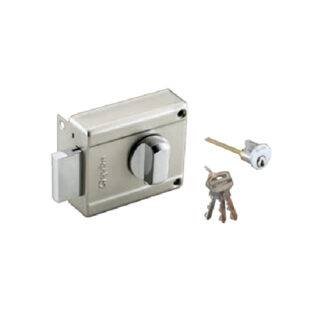 QUBA - MAIN DOOR MAGNA LOCKS - MAGNA Q 223 (MAGNA DEAD LOCK -1 SIDE KEY / KNOB WITH REGULAR KEY) - Stainless Steel (Available in Antique Brass, Ivory Finish, Iron Finish) - 7 Years Warranty*
